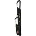 Trixie Universal belt strap,mounteneer carabiner, 30 cm/38 mm, sort