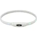 Trixie Flash lysring USB, silikon, XS–XL:65cm/16mm, flerfarget