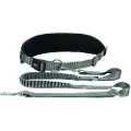 Trixie Waist Belt with Leash, 75-120 cm/9 cm, black
