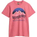 Superdry Cl Great Outdoors Relaxed Kortarmet T-skjorte