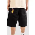 Empyre Sk8 Denim Shorts svart