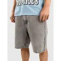 Empyre Loose Fit Sk8 Short Denim Shorts grå