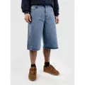 Empyre Ultra Wide Sk8 Denim Shorts blå