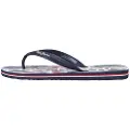 Pepe Jeans for man. PMS70163 Whale Brand flip flops navy (44), Flat, None, Beachwear