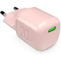 Puro PUFCMTCUSBC20WGROSE, Innendørs, AC, 12 V, Trådløs lading, Rosa