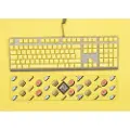 Mionix MNX-05-27001-DE, Tastaturtaster, Akrylonitril-butadien-styren (ABS), Gult