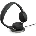Jabra Evolve2 65 Flex Ms Stereo + Wireless Charger Usb-a Trådløse Hodetelefoner