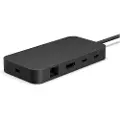 Microsoft Surface USB4 Dock - Dokkingstasjon - USB-C / USB-A - 2 x USB-C, HDMI - 1GbE - 100 watt