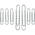 Wedo 124 75100, Galvanisert metall, Sølv, 77 mm, 100 stykker