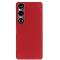Mtp Products Sony Xperia 1 VI Gummiert Plastdeksel - Rød