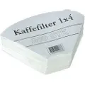 Multi Kaffefiltrer 1x4 hvid (200 stk.)