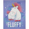 Associated Weavers Minions Fluffy Unicorns De Luxe gulvtæppe til børn 95x125
