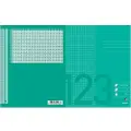 Bantex Regnehæfte Bantex, 17 x 21 cm, kvadreret 5 x 5 mm, græsgrøn, 20 stk.