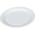 Multi Paptallerken Catersource Ø23cm Bionedbrydelig Hvid Kraftig,10 pk x 100 stk/krt