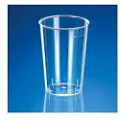 Multi Plastglas 10 cl 75 mm Ø55 mm PS Klar,35 ps x 40 stk/krt