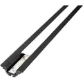 SG ARMATUREN StripLine 1,8m Sort profil hjørne