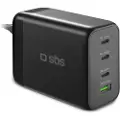 SBS TECHGSTUSB3C200W, Innendørs, AC, Sort