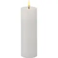 Sirius Home Sirius Sille Bloklys Hvid - Ø 5 cm - H 15 cm