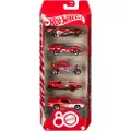 Hot Wheels Basics Mattel 80th 5 Pack