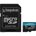 Kingston Canvas Go! Plus, 512 GB, MicroSD, Klasse 10, UHS-I, 200 MB/s, 160 MB/s