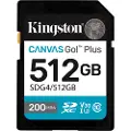 Kingston Canvas Go! Plus 512gb Sdxc Uhs-i Minnekort