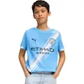 Puma Manchester City 25/26 Home Jersey Youth, Clothing, Light Blue/White, 7-8Y