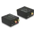 DeLOCK - Konverter fra analog- til digitallyd - svart