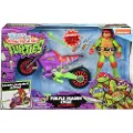 Teenage Mutant Ninja Turtles Historier Om Rafael-kjøretøyet Og Den Lilla Drage-actionfiguren 12 Cm
