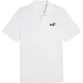 Puma Essentials No. 1 Logo Pique Polo Men, Clothing, White, L