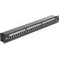 DeLOCK 19" Coupler Patch Panel 24-Port Cat.6
