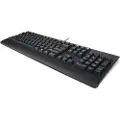 Lenovo Preferred Pro II - Tastatur - full size - USB - QWERTY - Nordisk - svart - brun boks