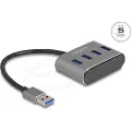 DeLOCK - Hub - 4 x USB 3.2 Gen 1 - stasjonær