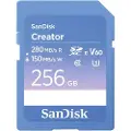 SanDisk Creator Sdxc 256gb Uhs-i Clase 10 Minnekort