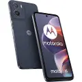 Motorola Moto E15 - 4G smarttelefon - dobbelt-SIM - RAM 2 GB / Internminne 64 GB - microSD slot - LCD-display - 6.67 - 1604 x 720 piksler (90 Hz) - rear camera 32 MP - front camera 8 MP - dongeriblå