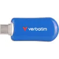 Verbatim 30235, 512 GB, USB Type-C, 3.2 Gen 1 (3.1 Gen 1), 100 MB/s, Utan skyddshatt, Blå