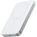 Anker MagGo Power Bank (10K Slim) - White Nødlader - Hvit - 10000 mAh