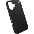 Speck iPhone 16 Presidio2 Grip Hybrid-deksel - Svart