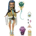 Monster High Scary Sweet Birthday Cleo De Nile Doll in Party Dress with Balloon &amp Gift
