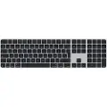Apple Magic Keyboard with Touch ID and Numeric Keypad - Tastatur - USB-C - trådløs - Bluetooth - QWERTY - Dansk - svarte nøkler