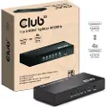 Club 3D CSV-1385 - Video/lyd-splitter - 1-to-4, 4K120Hz - 4 x HDMI - stasjonær