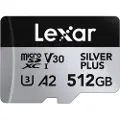 Lexar Professional Silver Plus MicroSD/SD - 205MB/s - 512GB