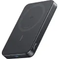 Anker MagGo Power Bank (10K Slim) - Black Nødlader - Svart - 10000 mAh