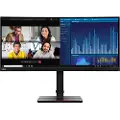 Lenovo ThinkVision P34w-20 - LED-skjerm - kurvet - 34.14 - 3440 x 1440 UWQHD - IPS - 300 cd/m² - 1000:1 - 4 ms - 2xHDMI, 2xDisplayPort, USB-C - høyttalere - ravnsort
