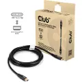 Club 3D - Adapterkabel - 24 pin USB-C (hann) til Mini DisplayPort (hann) - DisplayPort 2.1 - 2 m - toretnings, 4K 240Hz støtte, 8K 30Hz støtte, VESA DP40 Certified