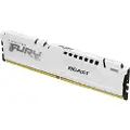 Kingston FURY Beast - DDR5 - modul - 16 GB - DIMM 288-pin - 6000 MHz / PC5-48000 - CL30 - 1.4 V - ikke-bufret - on-die ECC - hvit