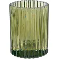 Duni Lysholder Duni Comodo Green 7x5.5 cm Glas,6 stk/krt
