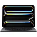 Apple Magic Keyboard - Tastatur og folioveske - med styrepute - bakbelysning - Apple Smart connector - QWERTY - Dansk - svart - for 11-inch iPad Pro (M4)