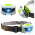 Extralink LED-hodelykt med justerbart lampehode, 44 g, batteridrevet
