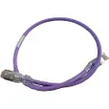 CommScope NETCONNECT Patchkabel kat 6A S/FTP PiMF, længde: 2,0 m farve: violet med LSZH kappe