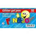 Titanum Fun & Joy glitter gelpenn 10 farger (miks)